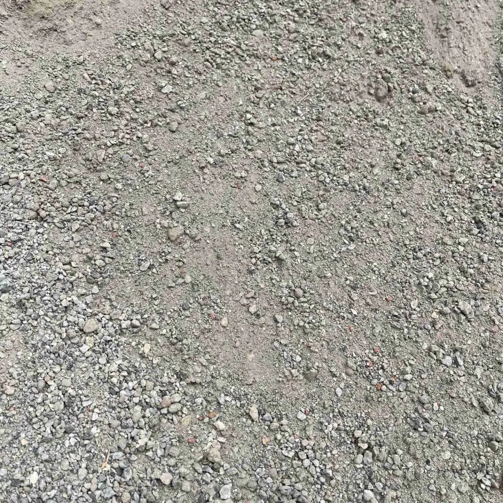 Béton concassé, par tonne (0/6,3)